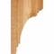 Ekena Millwork Pescadero Rough Sawn Corbel, Western Red Cedar, 6"W x 6"D x 10"H COR06X06X10PEC00RWR - alternate 4